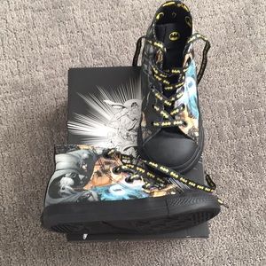 Infant Converse Batman High Top Sneakers